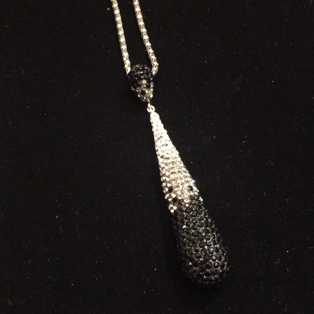 Swarovski three tone necklace